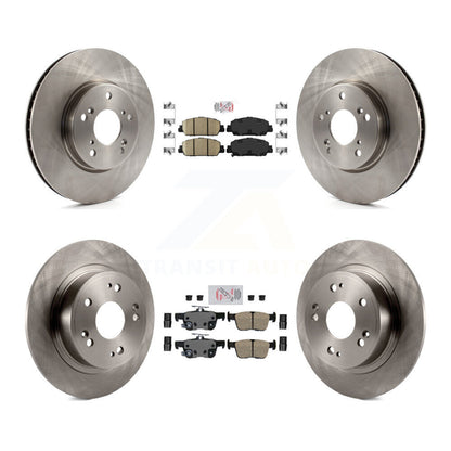 Disc Rotors and Ceramic Brake Pads Kit-K8A-102308 - Kit.bestparts.ca