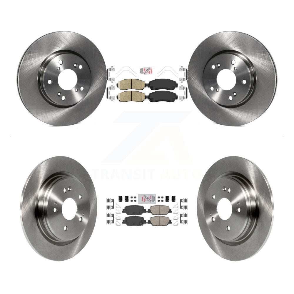 Disc Rotors and Ceramic Brake Pads Kit-K8A-102313 - Kit.bestparts.ca
