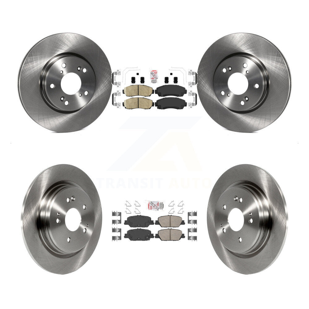Disc Rotors and Ceramic Brake Pads Kit-K8A-102318 - Kit.bestparts.ca