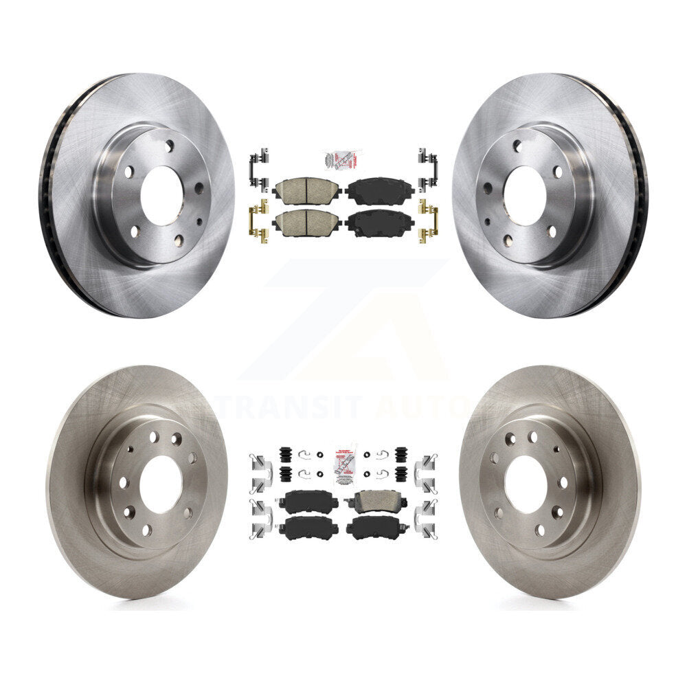 Disc Rotors and Ceramic Brake Pads Kit-K8A-102326 - Kit.bestparts.ca