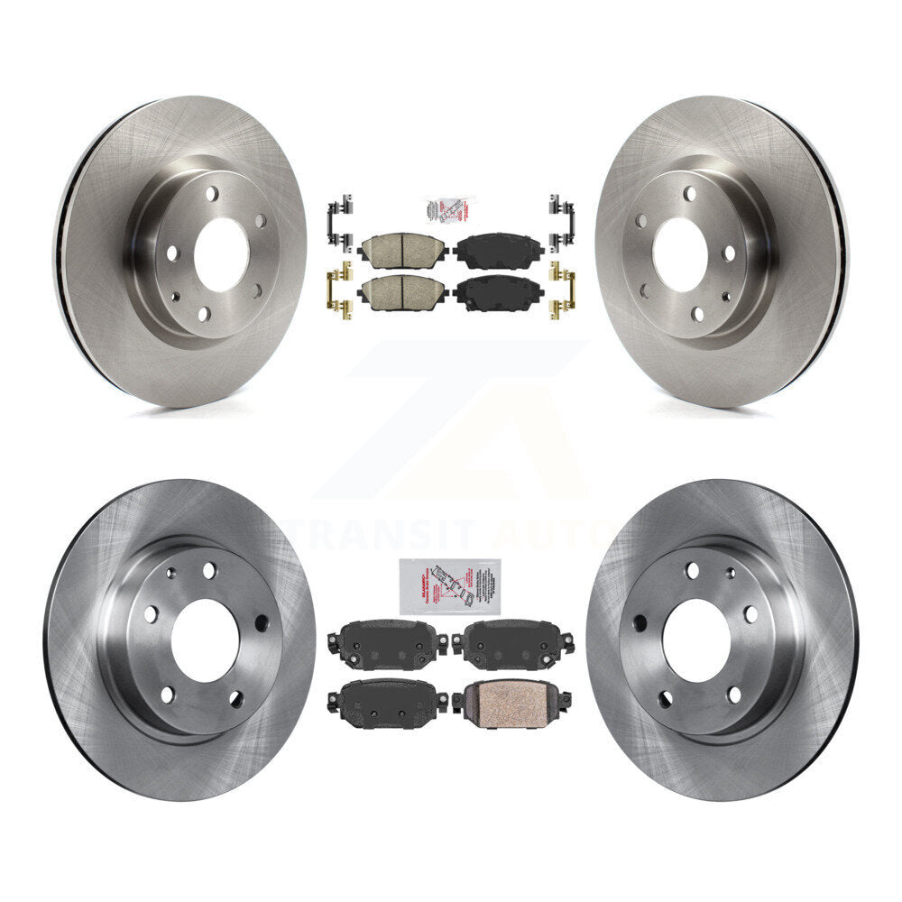 Disc Rotors and Ceramic Brake Pads Kit-K8A-102331 - Kit.bestparts.ca