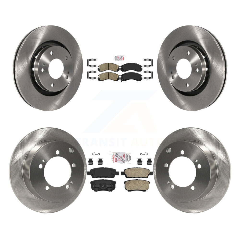 Disc Rotors and Ceramic Brake Pads Kit-K8A-102340 - Kit.bestparts.ca