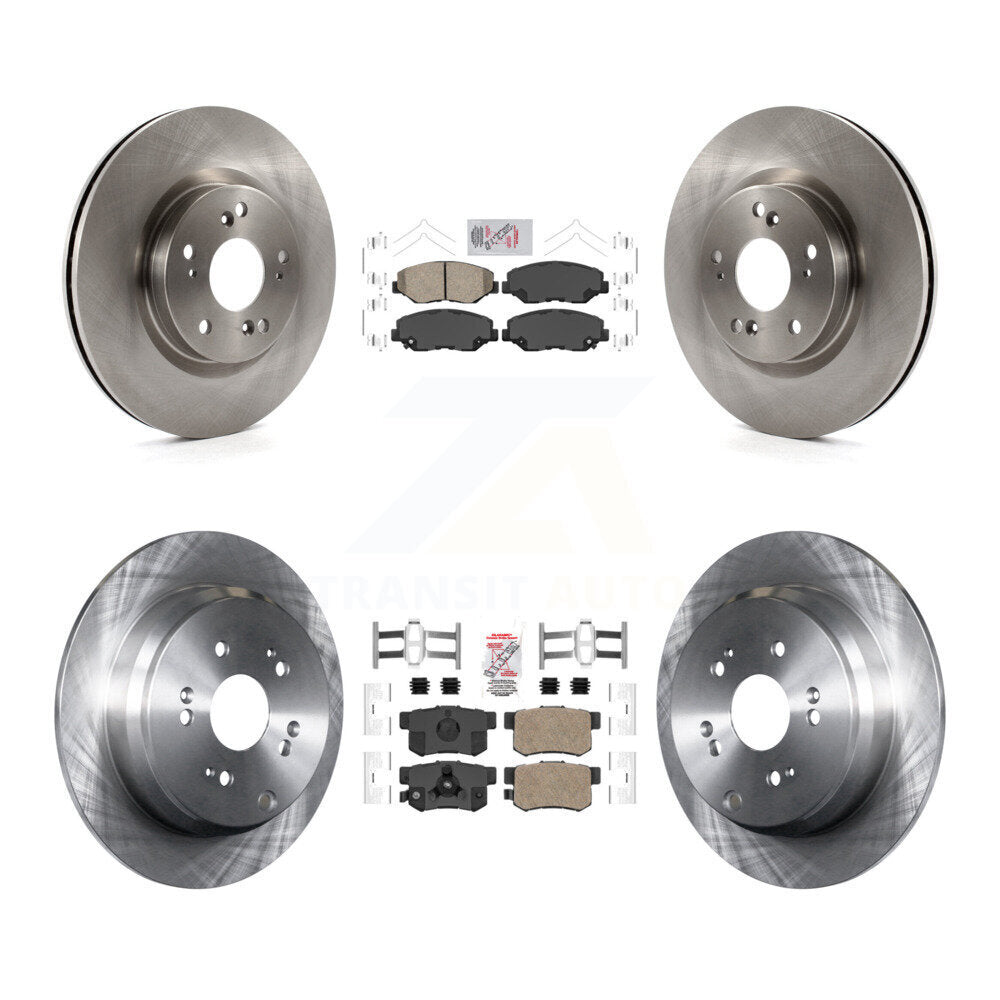 Disc Rotors and Ceramic Brake Pads Kit-K8A-102343 - Kit.bestparts.ca