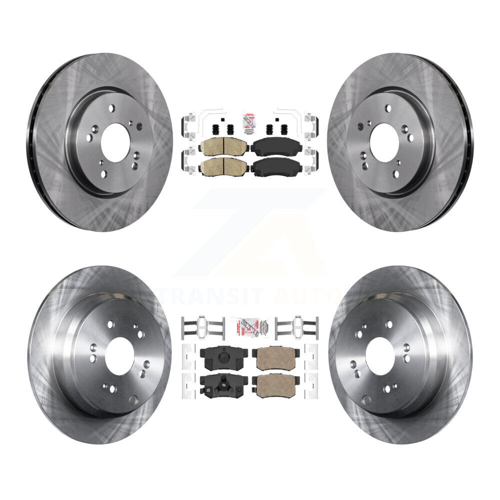 Disc Rotors and Ceramic Brake Pads Kit-K8A-102348 - Kit.bestparts.ca