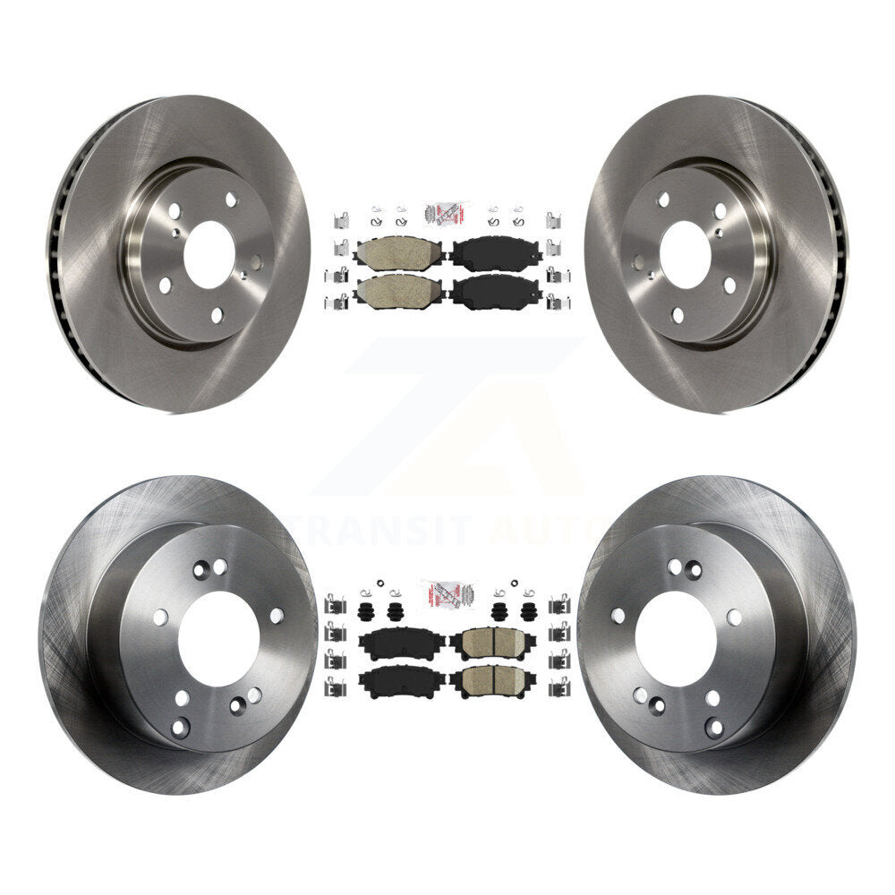 Disc Rotors and Semi-Metallic (Front) & Ceramic (Rear) Brake Pads Kit-K8A-102351 - Kit.bestparts.ca Kit.bestparts.ca