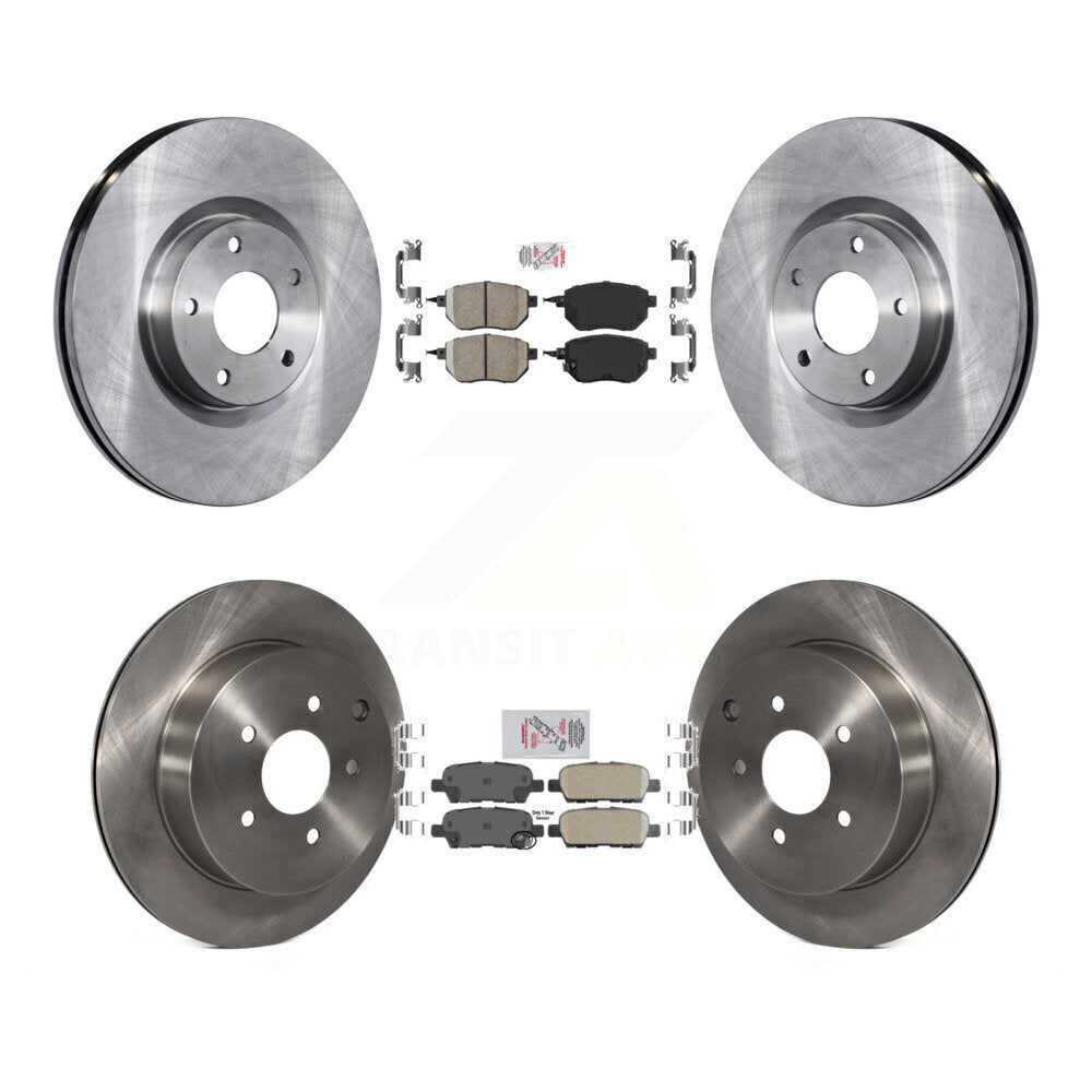 disc rotors and ceramic brake pads-k8a-102363 - Kit.bestparts.ca