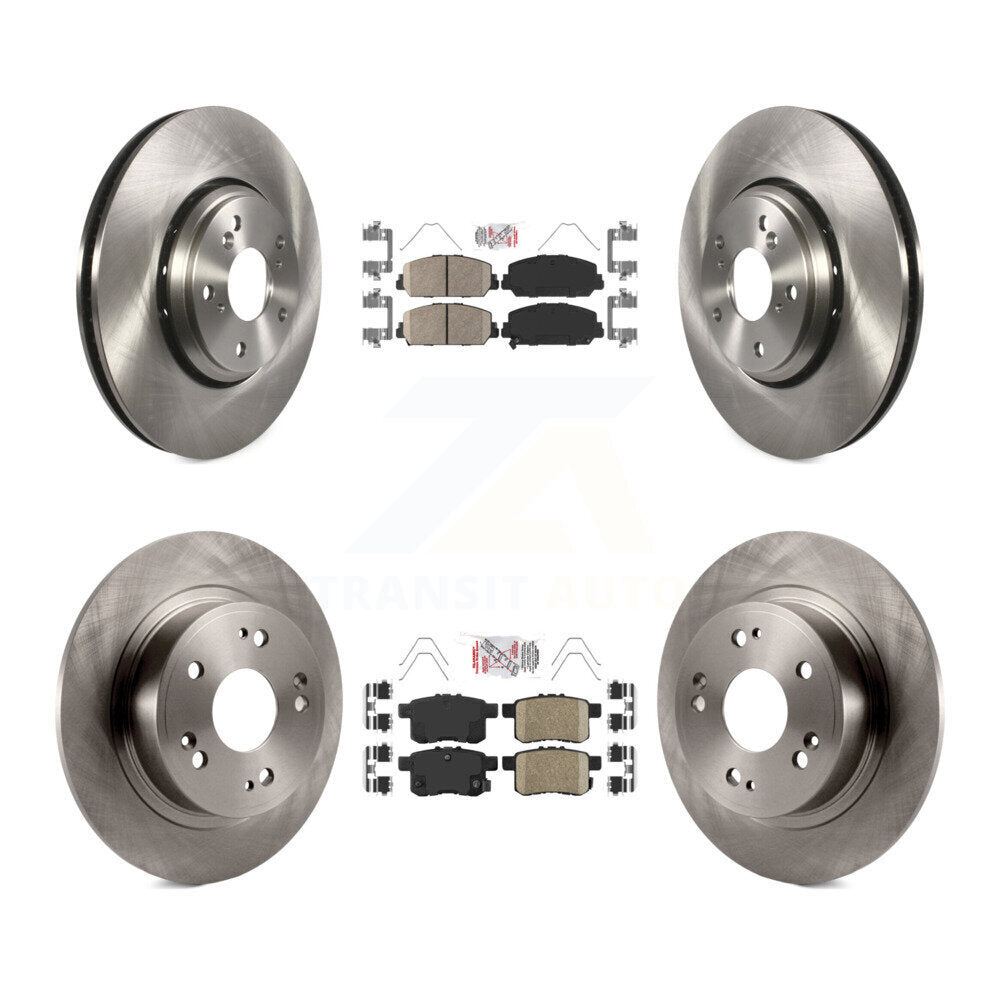 Disc Rotors and Ceramic Brake Pads Kit-K8A-102370 - Kit.bestparts.ca