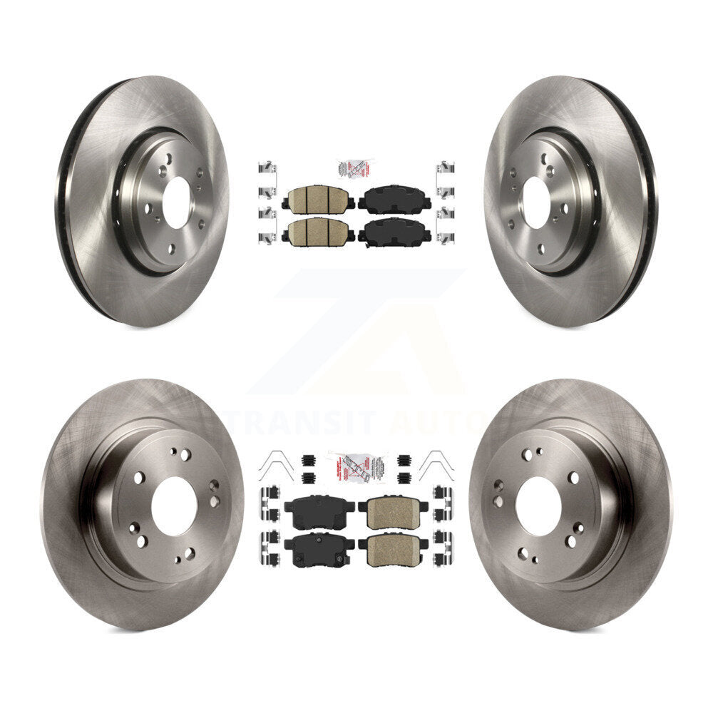Disc Rotors and Ceramic Brake Pads Kit-K8A-102375 - Kit.bestparts.ca