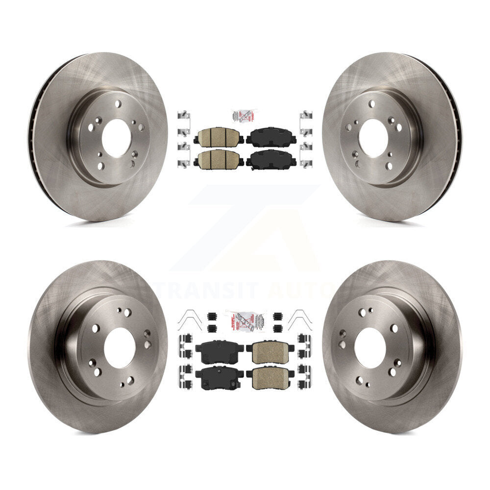 Disc Rotors and Ceramic Brake Pads Kit-K8A-102379 - Kit.bestparts.ca