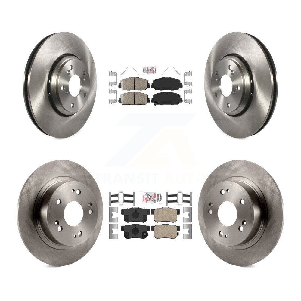 Disc Rotors and Ceramic Brake Pads Kit-K8A-102389 - Kit.bestparts.ca