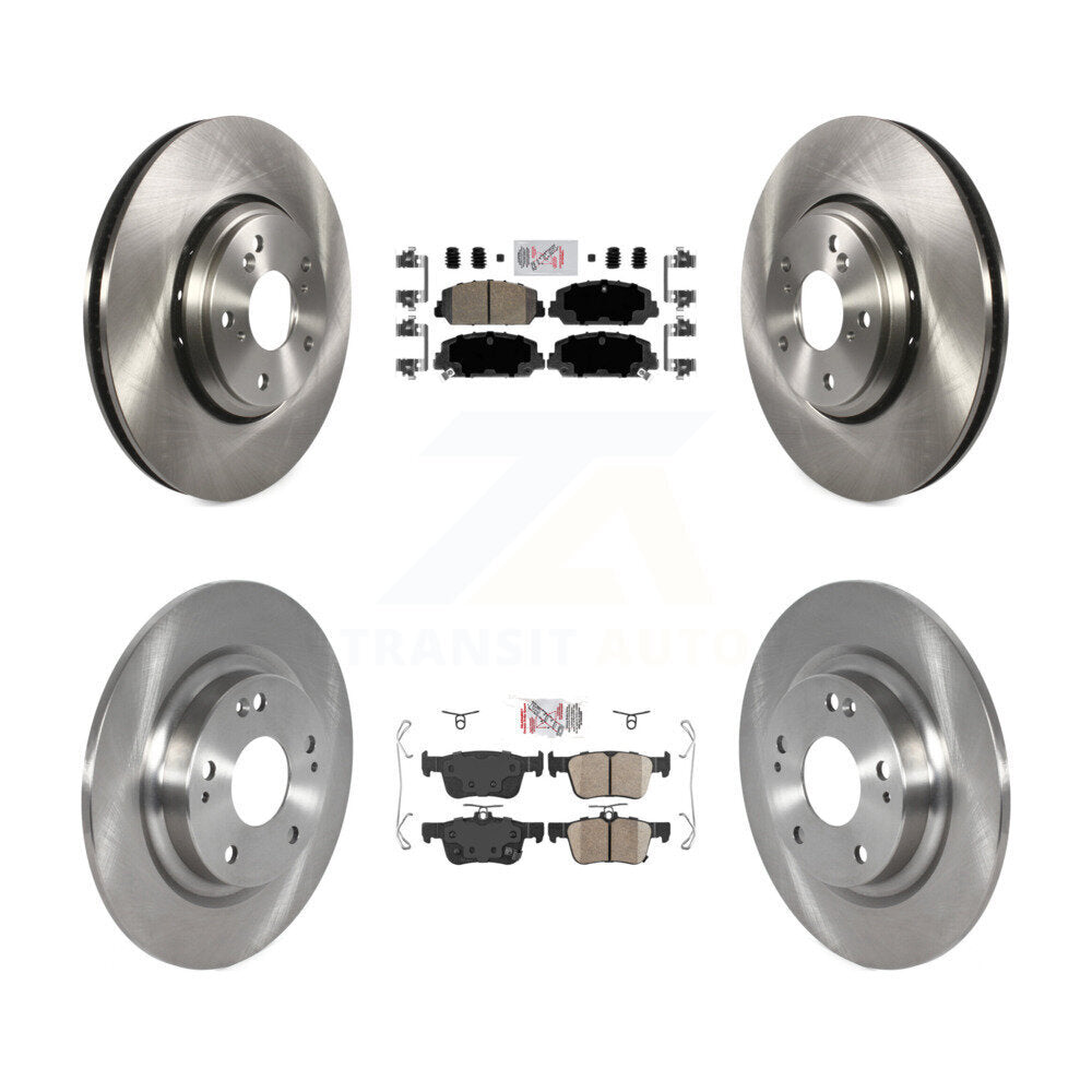 Disc Rotors and Ceramic Brake Pads Kit-K8A-102394 - Kit.bestparts.ca