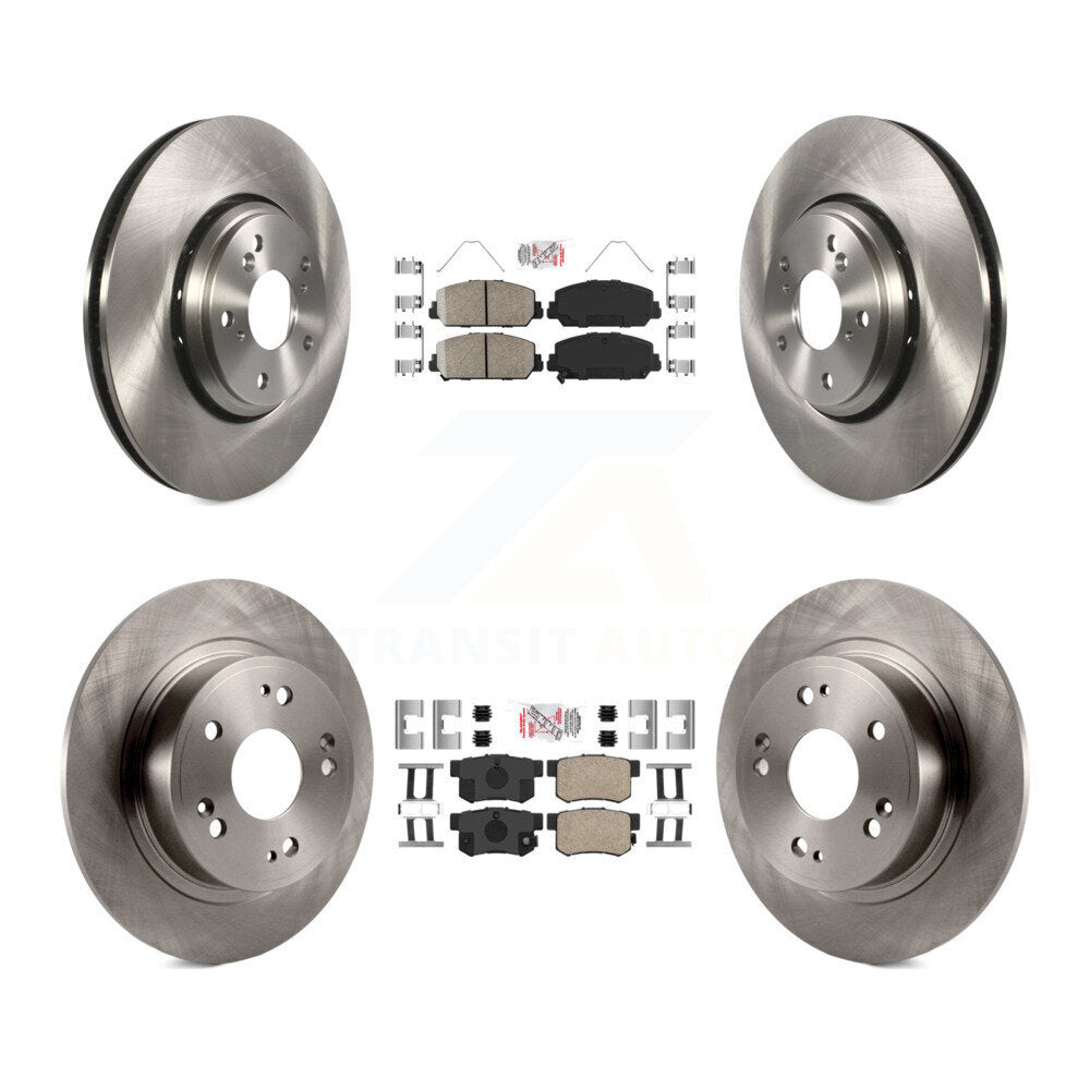 Disc Rotors and Ceramic Brake Pads Kit-K8A-102398 - Kit.bestparts.ca