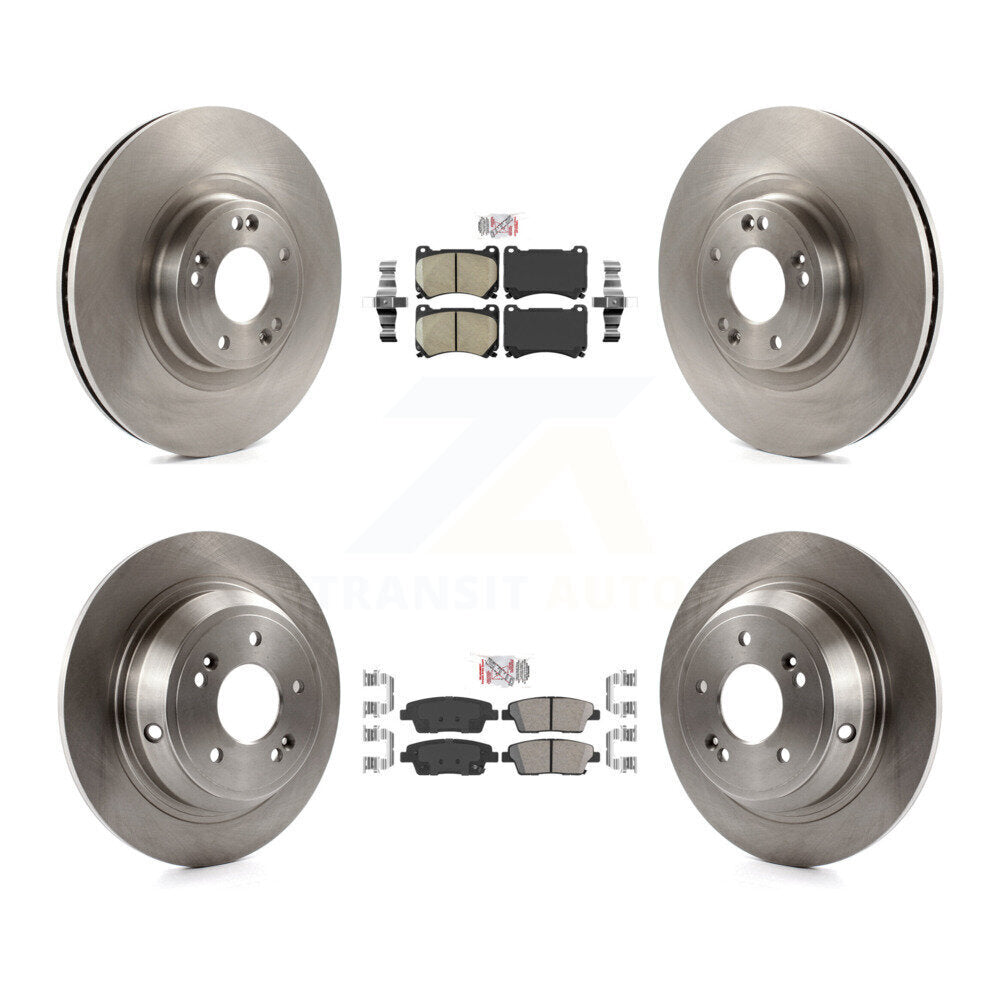 Disc Rotors and Ceramic Brake Pads Kit-K8A-102400 - Kit.bestparts.ca