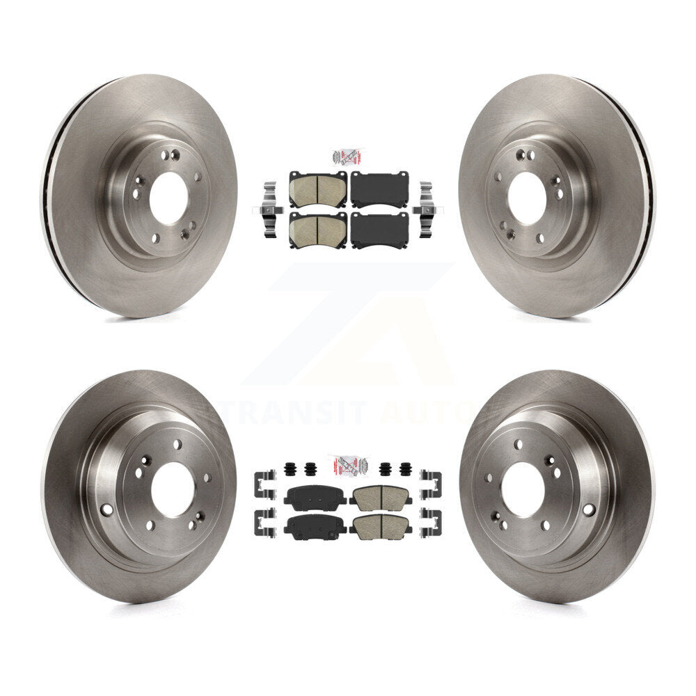 Disc Rotors and Ceramic Brake Pads Kit-K8A-102403 - Kit.bestparts.ca