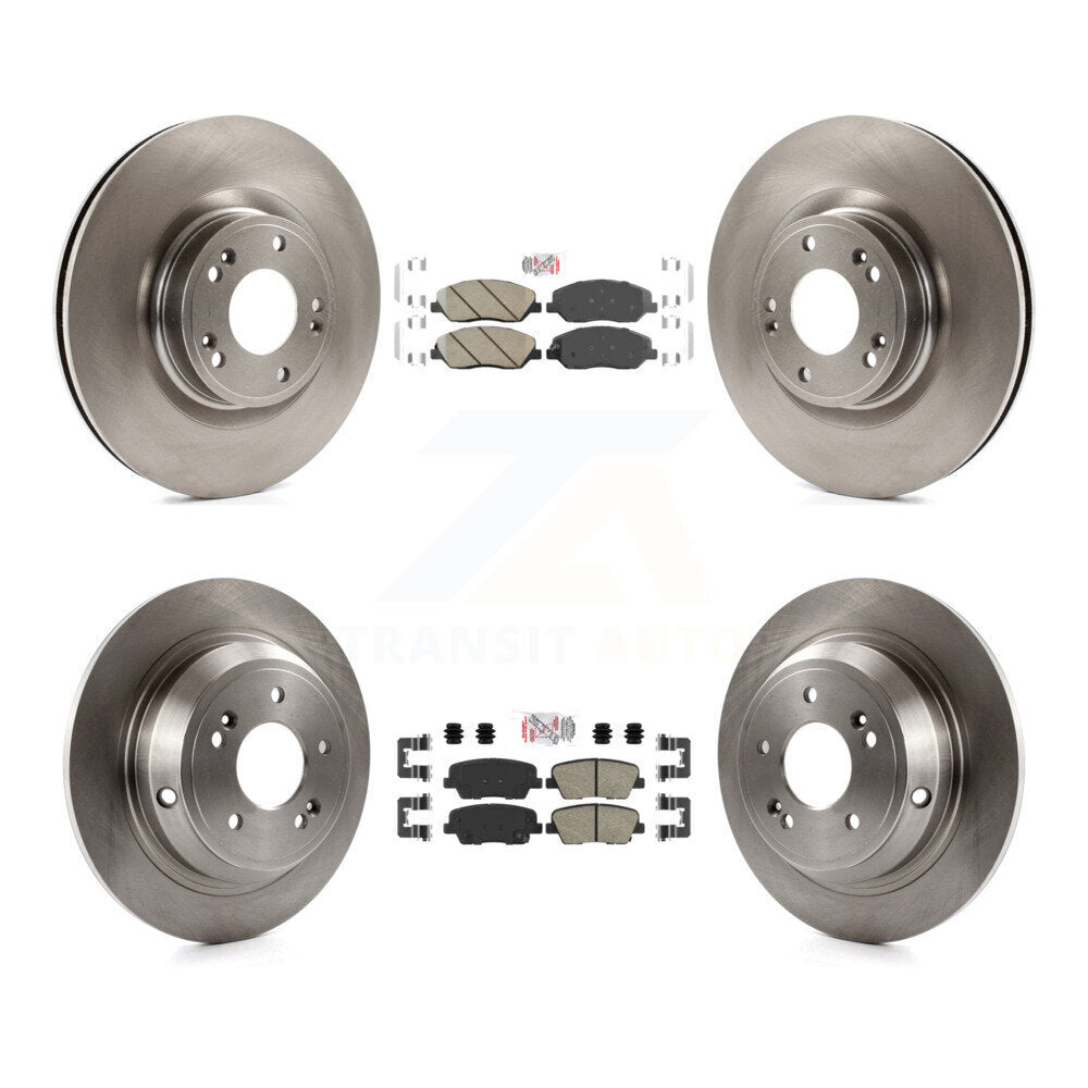 Disc Rotors and Ceramic Brake Pads Kit-K8A-102405 - Kit.bestparts.ca