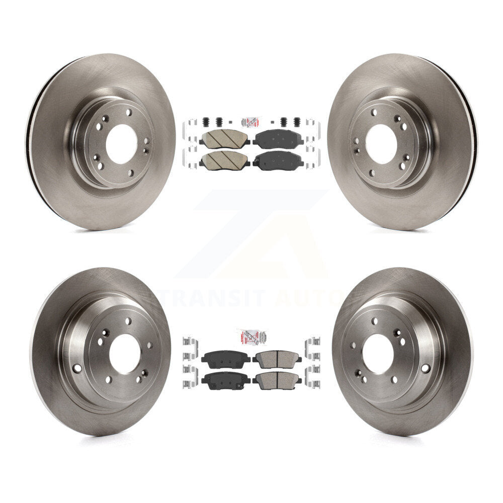 Disc Rotors and Ceramic Brake Pads Kit-K8A-102409 - Kit.bestparts.ca
