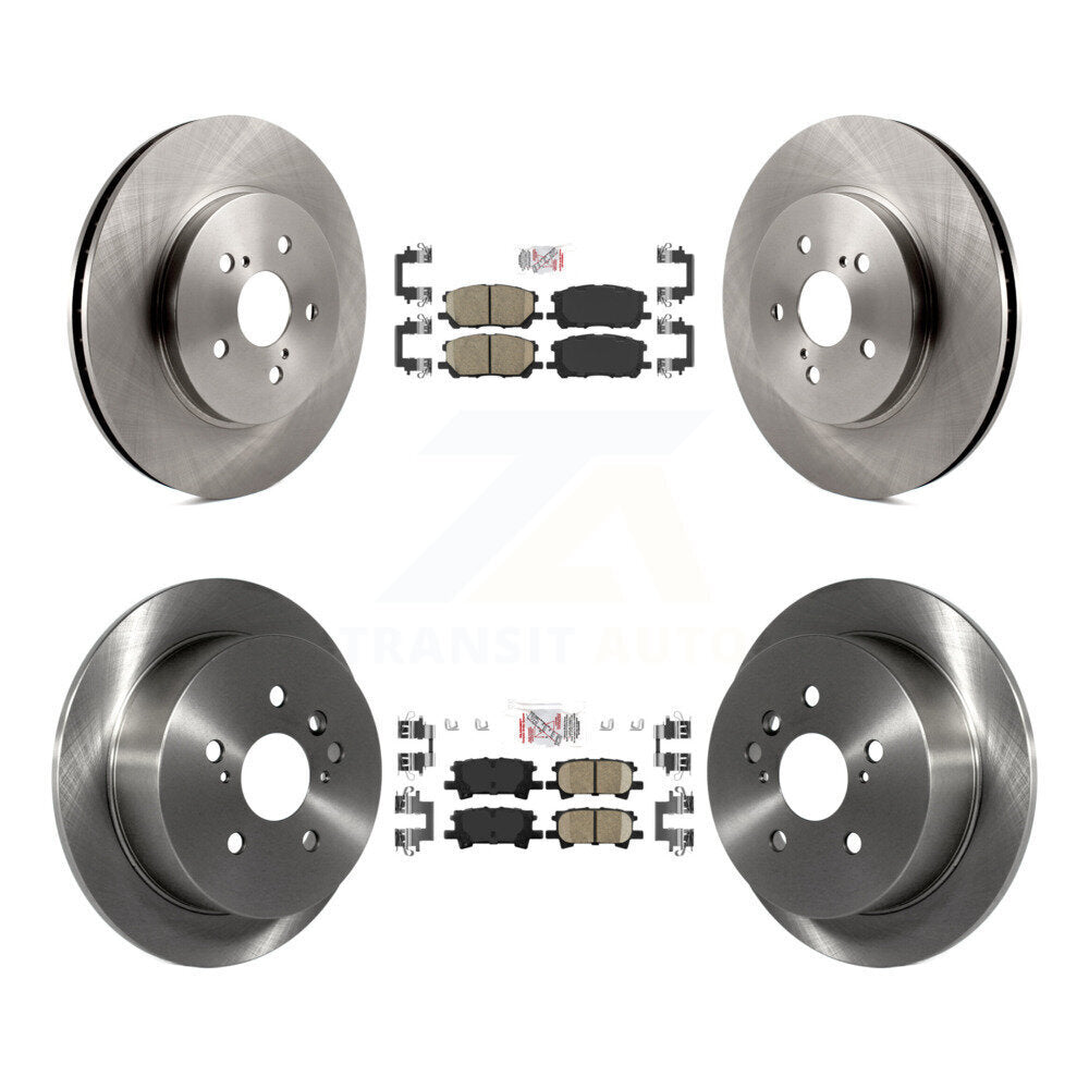 Disc Rotors and Ceramic Brake Pads Kit-K8A-102421 - Kit.bestparts.ca