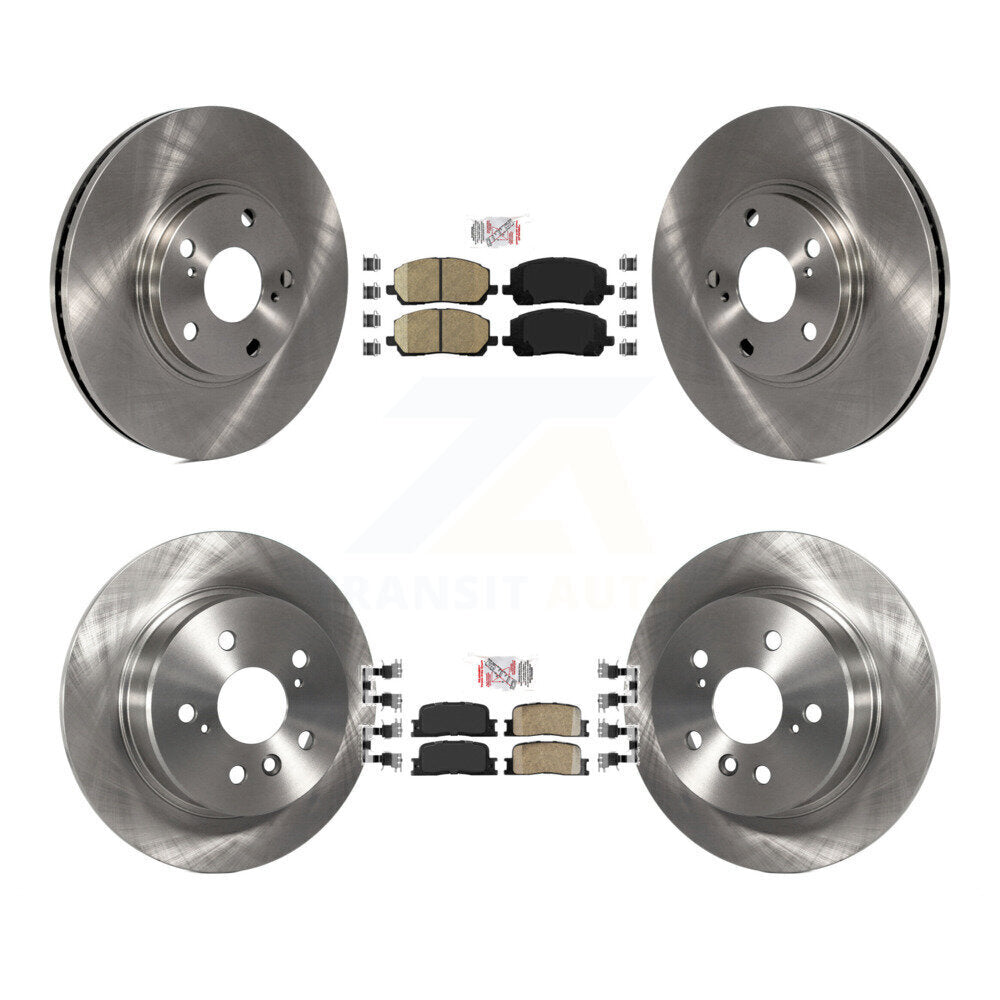 Disc Rotors and Ceramic Brake Pads Kit-K8A-102422 - Kit.bestparts.ca