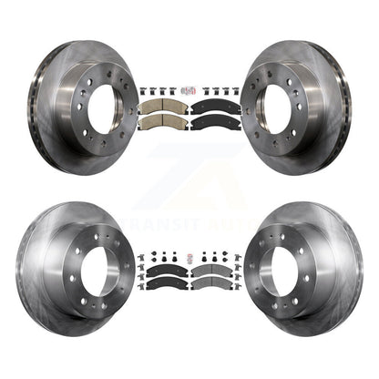 Disc Rotors and Ceramic (Front) & Semi-Metallic (Rear) Brake Pads Kit-K8A-102428 - Kit.bestparts.ca