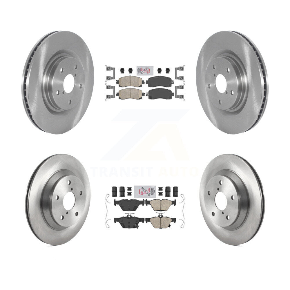 Disc Rotors and Ceramic Brake Pads Kit-K8A-102439 - Kit.bestparts.ca