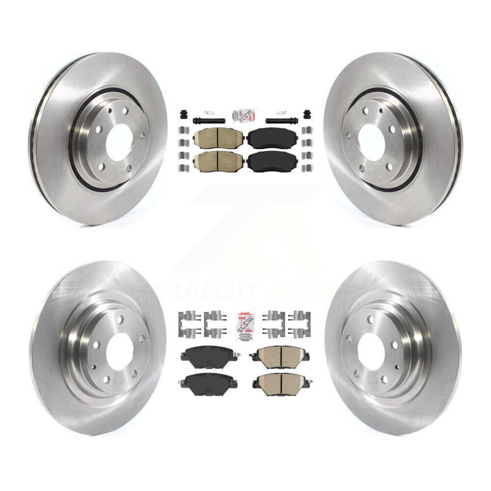 Disc Rotors and Ceramic Brake Pads Kit-K8A-102448 - Kit.bestparts.ca