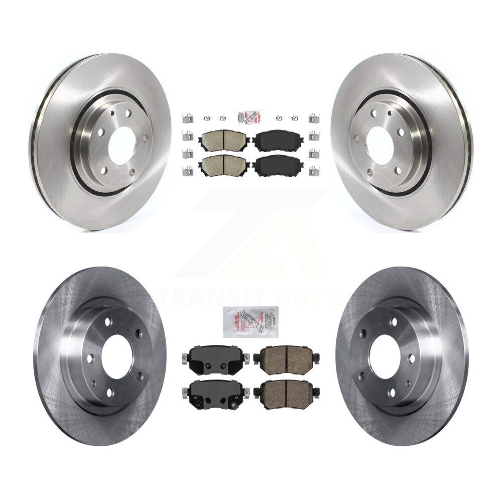 disc rotors and ceramic brake pads-k8a-102450 - Kit.bestparts.ca