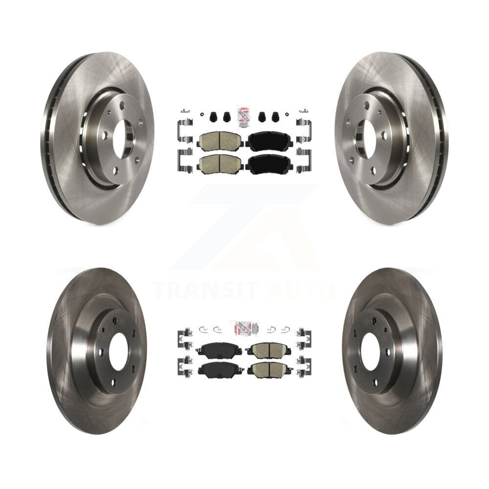 Disc Rotors and Ceramic Brake Pads Kit-K8A-102456 - Kit.bestparts.ca