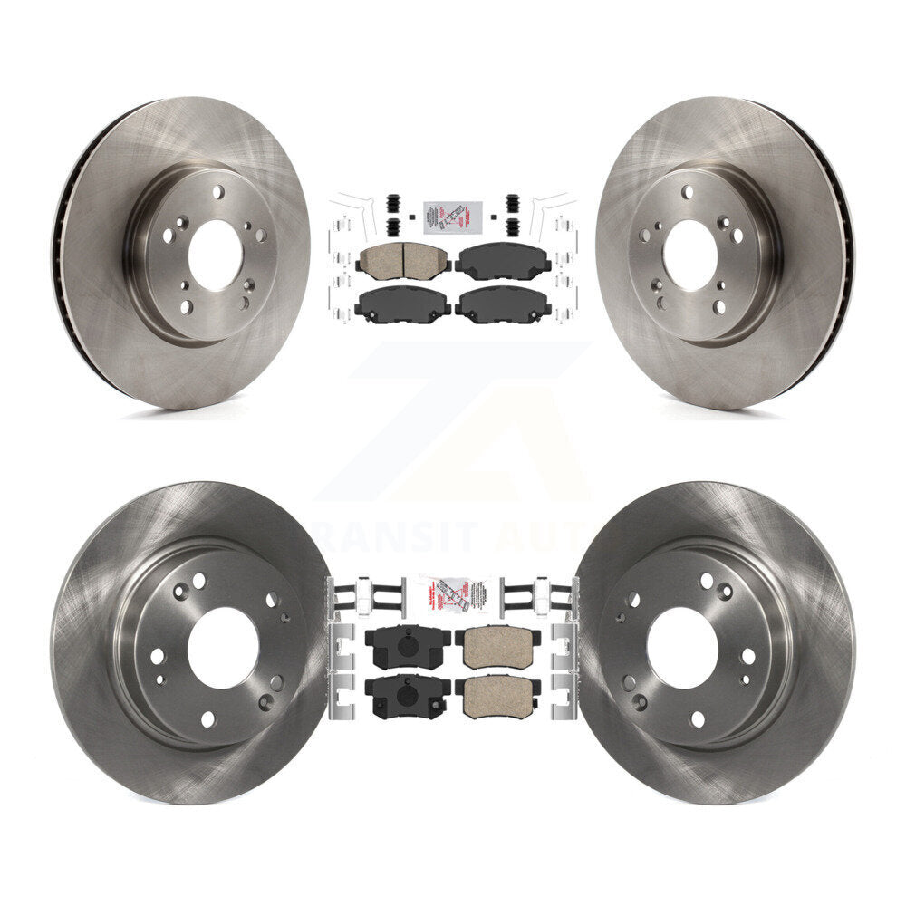 Disc Rotors and Ceramic Brake Pads Kit-K8A-102491 - Kit.bestparts.ca
