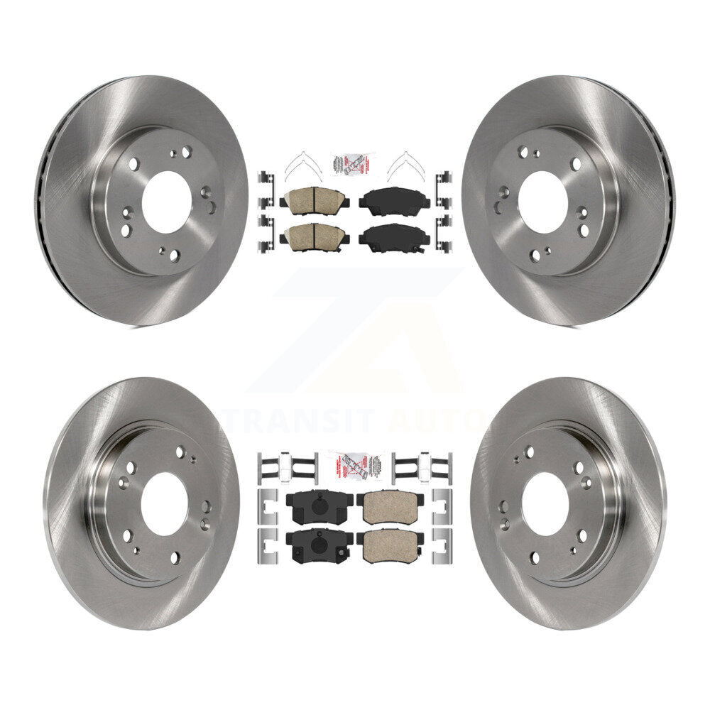 Disc Rotors and Ceramic Brake Pads Kit-K8A-102506 - Kit.bestparts.ca