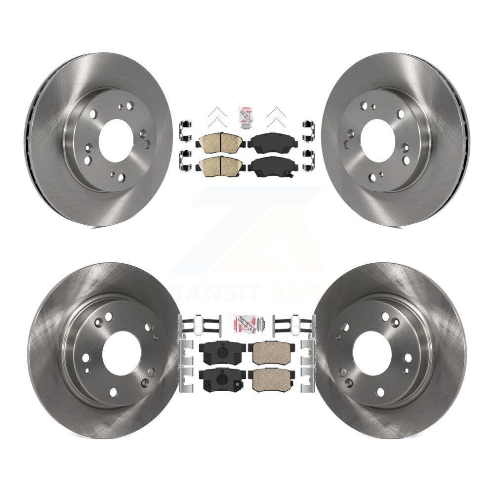 Disc Rotors and Ceramic Brake Pads Kit-K8A-102515 - Kit.bestparts.ca