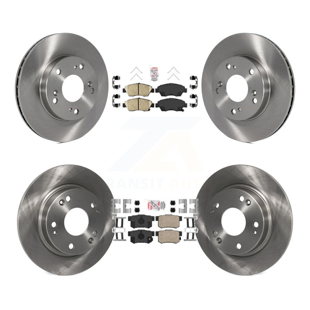 Disc Rotors and Ceramic Brake Pads Kit-K8A-102516 - Kit.bestparts.ca