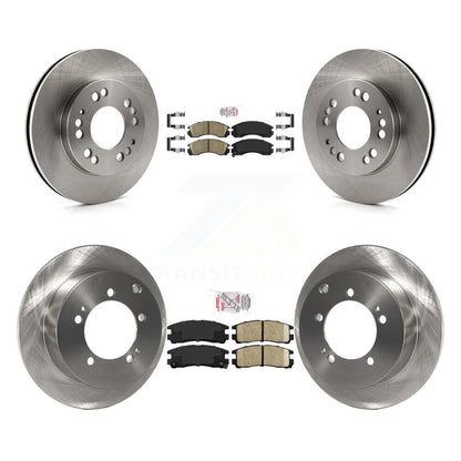 Disc Rotors and Ceramic Brake Pads Kit-K8A-102518 - Kit.bestparts.ca