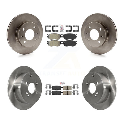 Disc Rotors and Semi-Metallic (Front) & Ceramic (Rear) Brake Pads Kit-K8A-102528 - Kit.bestparts.ca