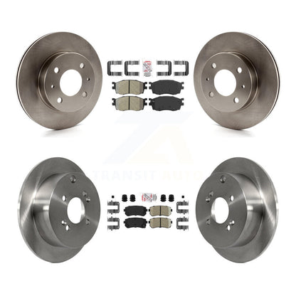 Disc Rotors and Semi-Metallic (Front) & Ceramic (Rear) Brake Pads Kit-K8A-102529 - Kit.bestparts.ca