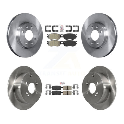 Disc Rotors and Semi-Metallic (Front) & Ceramic (Rear) Brake Pads Kit-K8A-102530 - Kit.bestparts.ca