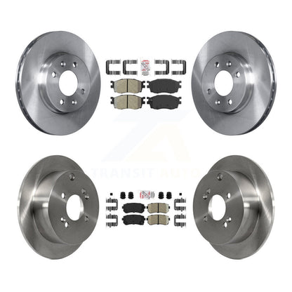 Disc Rotors and Semi-Metallic (Front) & Ceramic (Rear) Brake Pads Kit-K8A-102531 - Kit.bestparts.ca