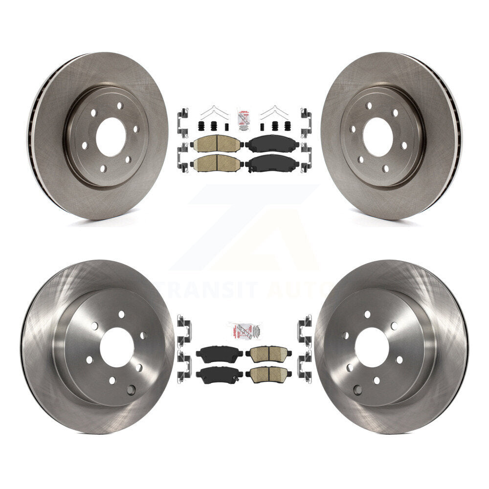 Disc Rotors and Ceramic Brake Pads Kit-K8A-102533 - Kit.bestparts.ca