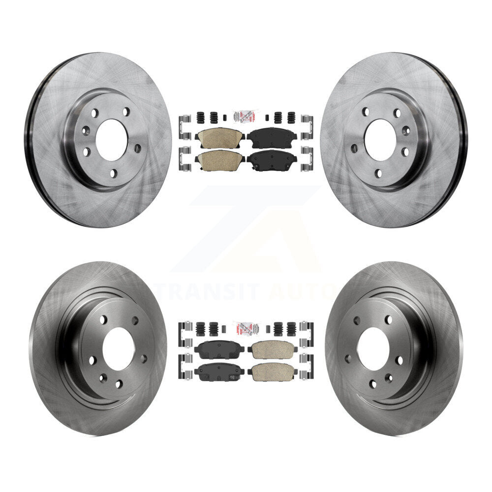 Disc Rotors and Ceramic Brake Pads Kit-K8A-102539 - Kit.bestparts.ca Kit.bestparts.ca