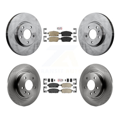 Disc Rotors and Ceramic Brake Pads Kit-K8A-102541 - Kit.bestparts.ca