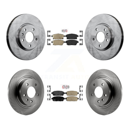 Disc Rotors and Ceramic Brake Pads Kit-K8A-102542 - Kit.bestparts.ca