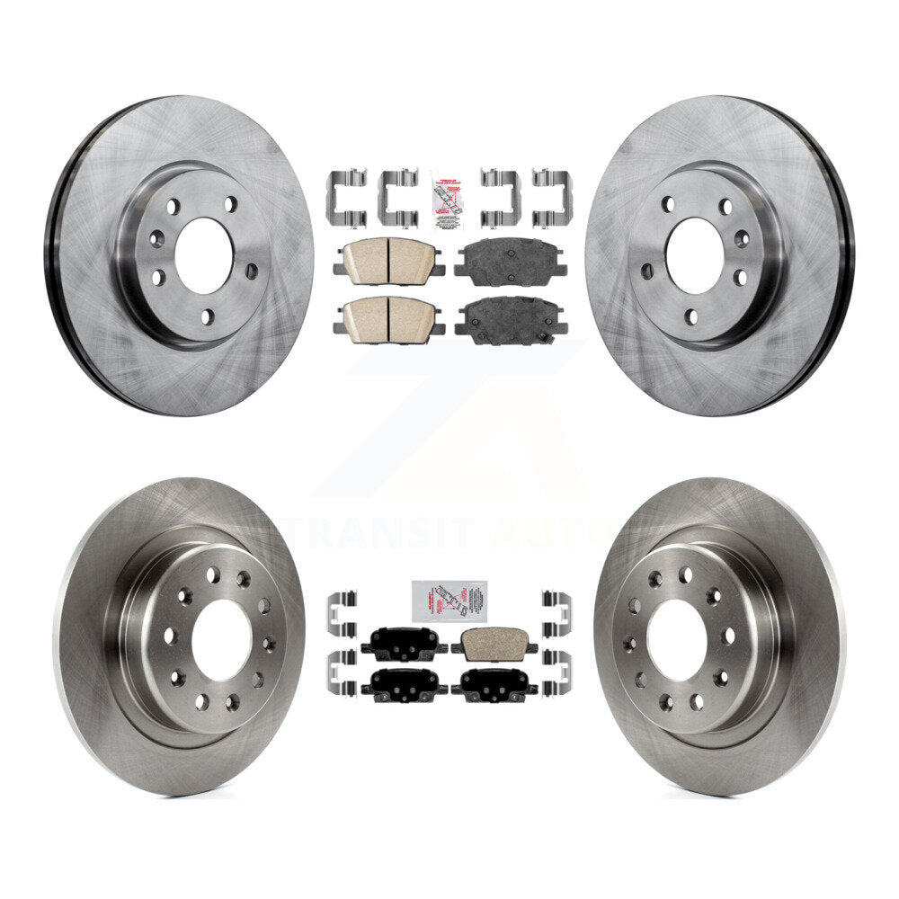 Disc Rotors and Ceramic Brake Pads Kit-K8A-102545 - Kit.bestparts.ca Kit.bestparts.ca