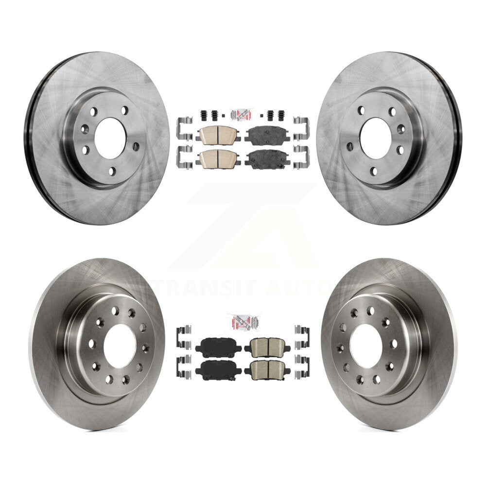 Disc Rotors and Ceramic Brake Pads Kit-K8A-102550 - Kit.bestparts.ca Kit.bestparts.ca