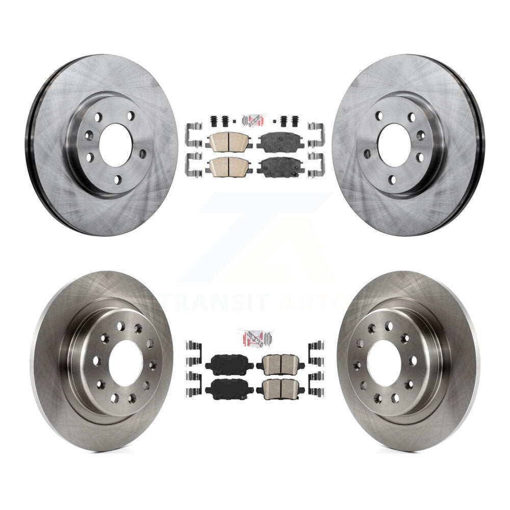 Disc Rotors and Ceramic Brake Pads Kit-K8A-102552 - Kit.bestparts.ca