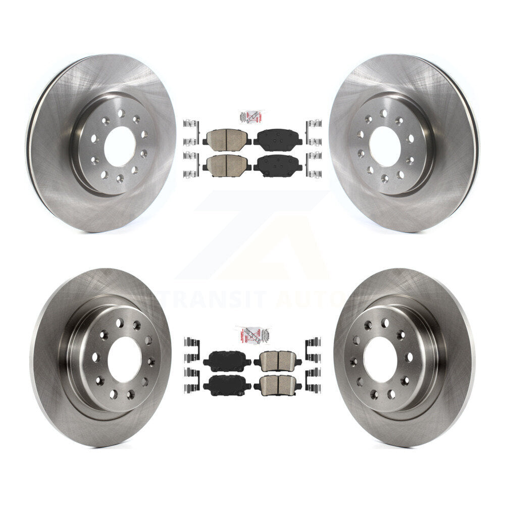 Disc Rotors and Ceramic Brake Pads Kit-K8A-102554 - Kit.bestparts.ca