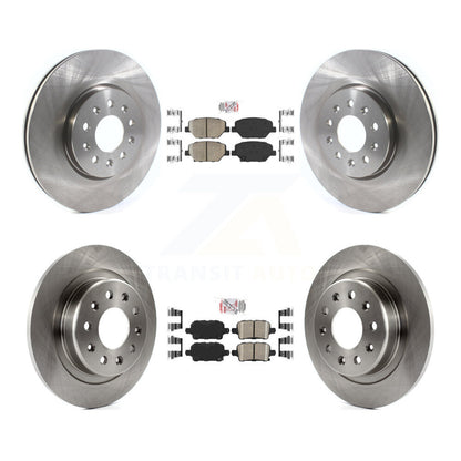 Disc Rotors and Ceramic Brake Pads Kit-K8A-102554 - Kit.bestparts.ca
