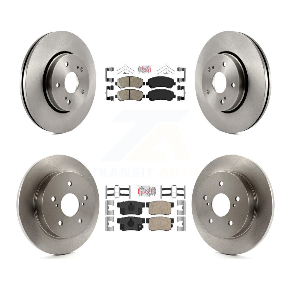 Disc Rotors and Ceramic Brake Pads Kit-K8A-102557 - Kit.bestparts.ca