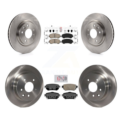 Disc Rotors and Ceramic Brake Pads Kit-K8A-102568 - Kit.bestparts.ca