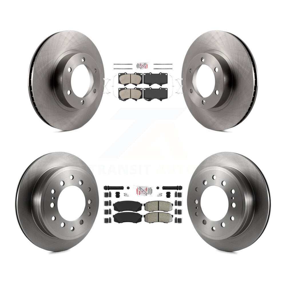 Disc Rotors and Ceramic (Front) & Semi-Metallic (Rear) Brake Pads Kit-K8A-102580 - Kit.bestparts.ca Kit.bestparts.ca