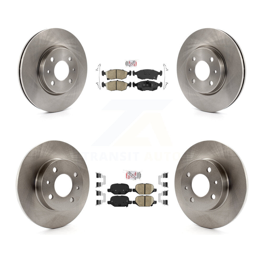 Disc Rotors and Ceramic Brake Pads Kit-K8A-102582 - Kit.bestparts.ca
