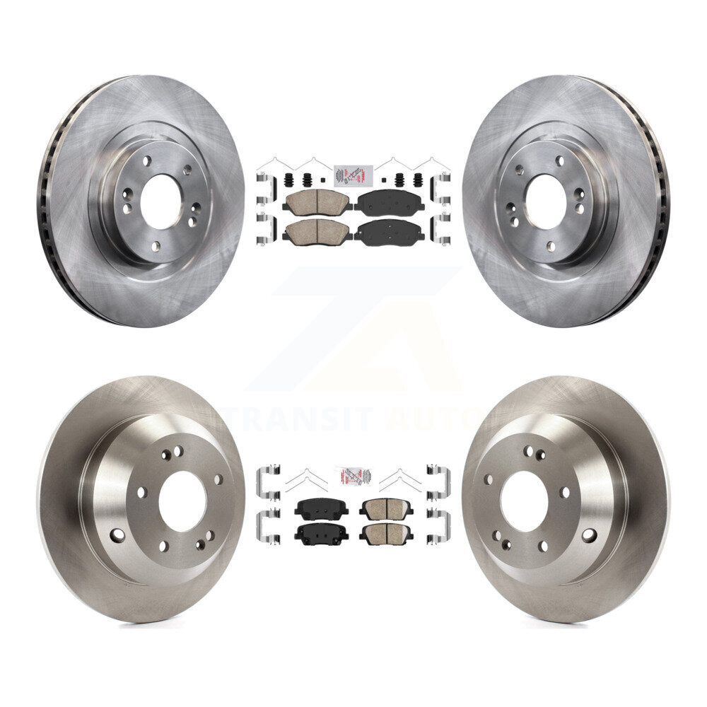 Disc Rotors and Ceramic Brake Pads Kit-K8A-102593 - Kit.bestparts.ca